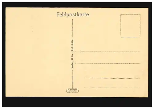 AK Kronprinz Georg Denkmal des II. Batl. Res. Inf. Regiment 104, ungebraucht 