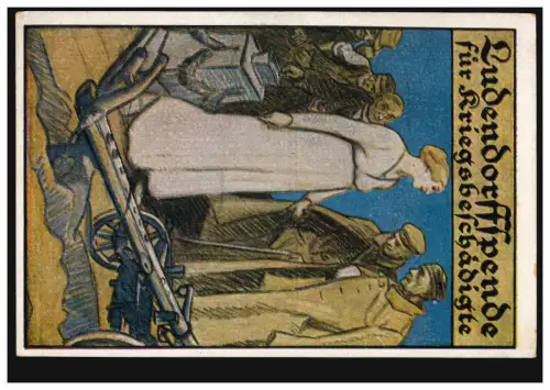 Don d'AK Ludendorff pour la visite des blessés, inutilisable