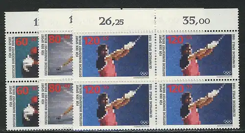 801-803 Aide aux jeux olympiques 1988, OR-Vbl, phrase **