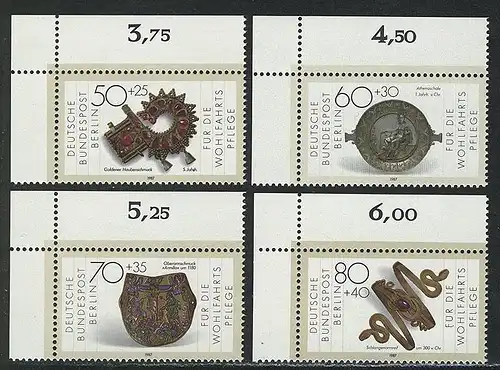 789-792 Wofa Art forgé 1987, coin o.l. phrase **