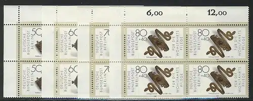 789-792 Wofa Forgefabrication 1987, E-Vbl o.l. Set **