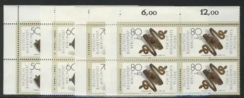 789-792 Wofa Schmiedekunst 1987, E-Vbl o.l. Satz postfrisch **