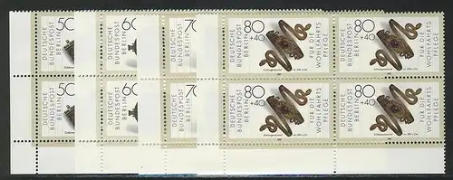 789-792 Wofa Schmiedekunst 1987, E-Vbl u.l. Satz **