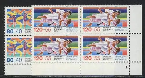 777-778 Sporthilfe 1987, Vbl FN1 Satz **