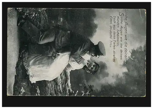 AK Des yeux comme ceux de ton ..., Postérité du monde - 31.7.1917