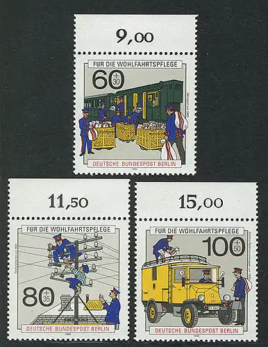 876-878 Wofa Post 1990, Oberrand, set **