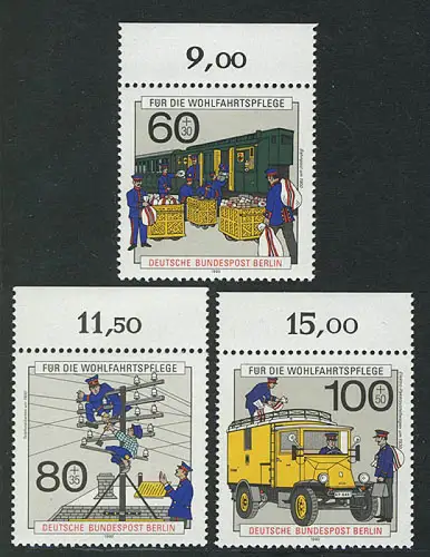 876-878 Wofa Post 1990, Oberrand, set **