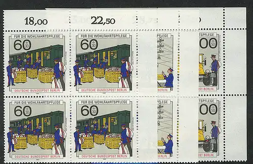 876-878 Wofa Post 1990, E-Vbl o.r. Satz **
