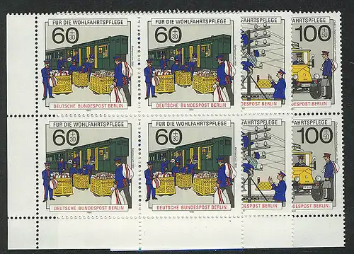 876-878 Wofa Post 1990, E-Vbl u.l. Satz **