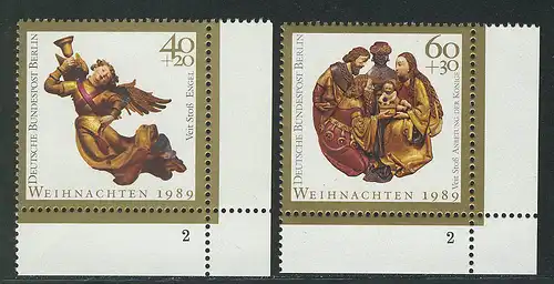 858-859 Weihnachten 1989, FN2 Satz **