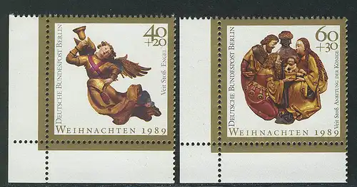 858-859 Noël 1989, coin et l'ensemble **