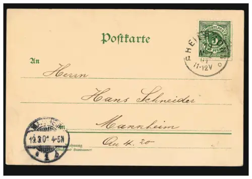 AK Confirmation Croix avec des fleurs, Psaume Jean 14.6., HEILBRONN 19.3.2001