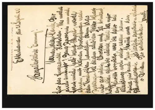 Carte postale de terrain à 58e division Inf. Reg. 107 - 12. Comp., LEIPZIG 31.5.1915