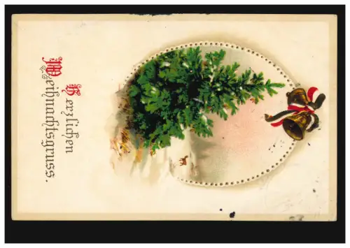 Poste de terrain BS partie-Hôpital Eleonoren- Hospiz BAD NAUHEIM 23.12.1915 à Neersen