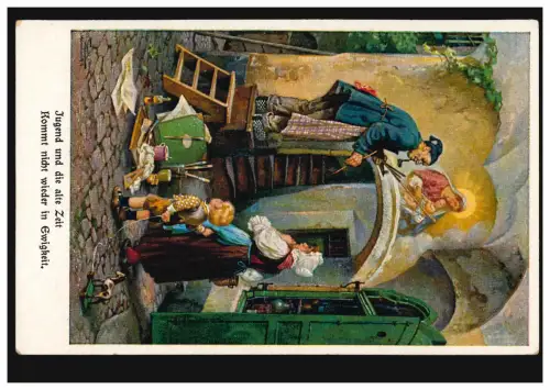 AK J. Frank: Le bon vieux temps - Travail facile, inutile