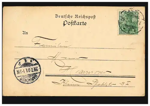 AK Graus de Cassel: Wilhelmshöhe Temples avec Aquaduct 29.7.01 selon HANNOVER