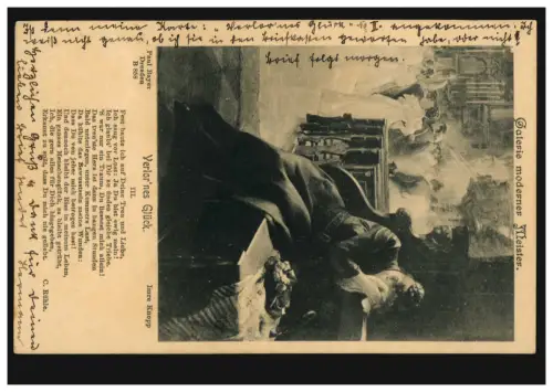 AK Imre Knopp: Les départs de BERLIN 25.9.1901 vers SANDERSDORF 26.9.01