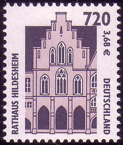 2197 Sehenswürdigkeiten 720 Pf / 3,68 Euro Rathaus **