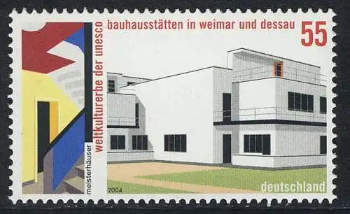 2394 UNESCO Bauhaus Weimar und Dessau, postfrisch **