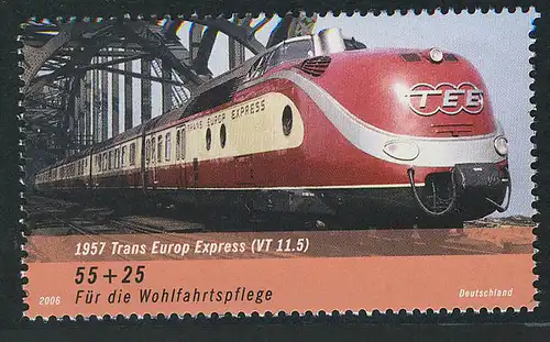 2562 Wofa Eisenbahn 55+25 C Trans Europ Express **