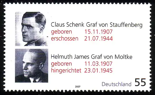 2590 Démocrates de Stauffenberg et Moltke **