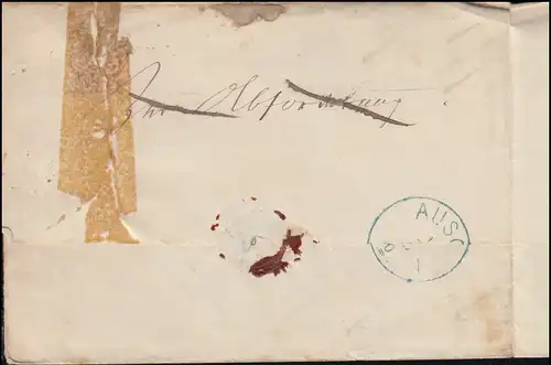 AK Gris du Brocken 1142 sur NN: horloge et cerf, couru 1909