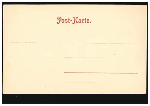 Photo AK de Sylt: Kööf, vers 1900, inutilisé