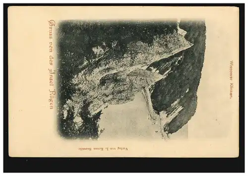 AK Gruse de l'île de Rügen: Wissower Klinker, inutilisé