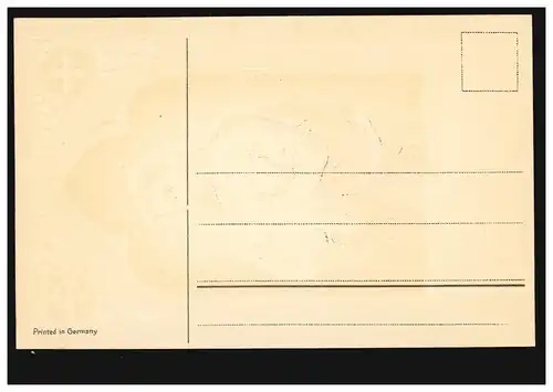 Carte de prénom St. Maria, édition EAS (en cœur) vers 1910, inutilisé