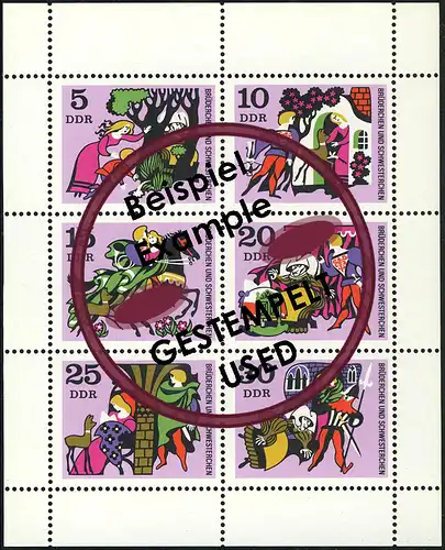 1545-1550 Petits arcs de conte de fées Frères et sœurs, avec cachet quotidien