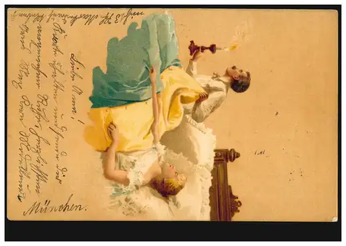 Amour-AK Couple d'amour: nuit de repos, MUNICH 21.7. après PASSAU 22.7.