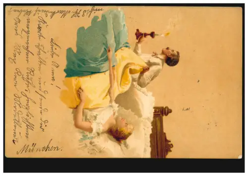 Amour-AK Couple d'amour: nuit de repos, MUNICH 21.7. après PASSAU 22.7.