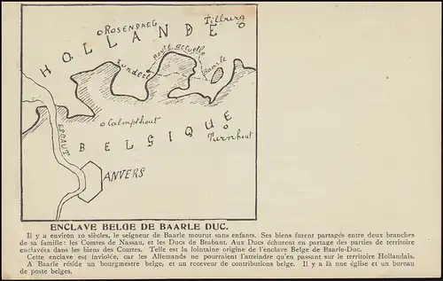 Belgique/France Enclave Belge de Baarle Duc, LE HAVRE (SPECIAL) vers Baarne