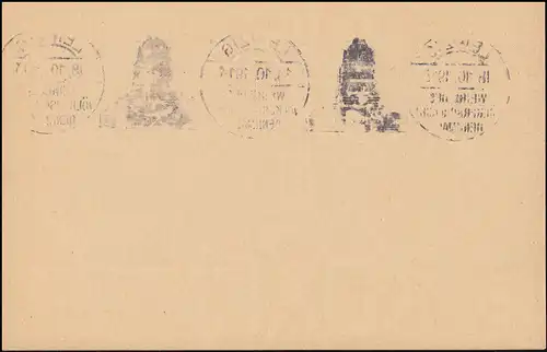 L'ordre du monument de l'abattage des peuples Leipzig LEIPZIG 18.10.1913 sur carte postale blanche