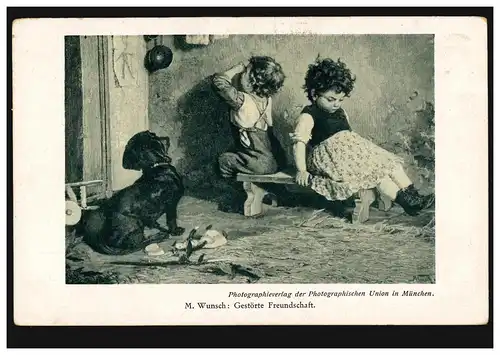 Enfants AK animaux avec chien: M. Souhait - amitié dérangée, HALLE/SAALE 5.7.18