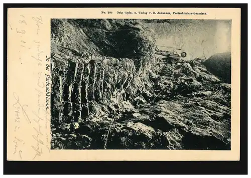 AK Dans la partie-arrière, Église dearte 18.9.1901 vers NORD 20.9.01