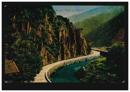 AK Vache colorée dans la vallée de l'Ahr, carte postale de champ WALPORZHEIM (AHR) 20.5.18