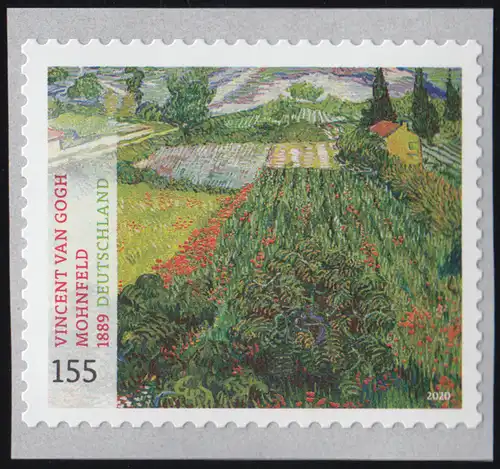 3519 Vincent van Gogh, sk aus 100er mit UNGERADER Nummer **