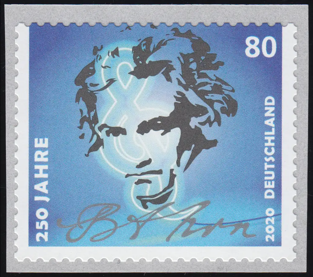 3520 Ludwig van Beethoven, selbstklebend aus Rolle, **