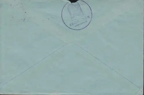 Landpost-Stempel Schmalstede über KIEL 15.11.1960 auf Brief nach Kempen