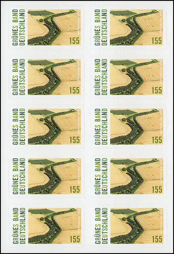 FB 98 Bande verte Allemagne, feuille de 10x 3533, **