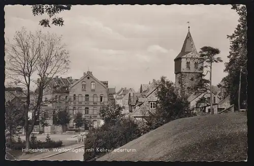 Temple de la poste de Landpost Bettmar sur HILDESHEIM, AK Wallanlagen Kehreitum, vers 1960