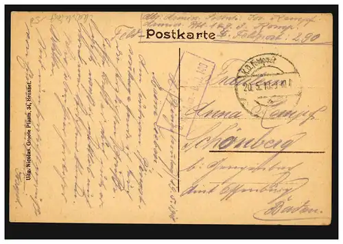 Belgique AK Bruxelles: Marktplatz, Feldpost BS Armierts-Batl. 149 - 20.5.1913