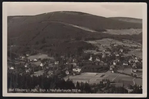 Temple de Landpost, bâtiment de foin, via BAD FLINSBERG (ISERGEB) 11.8.1937
