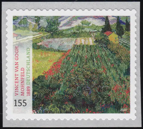 3519 Vincent van Gogh, sk aus 500er mit GERADER Nummer **