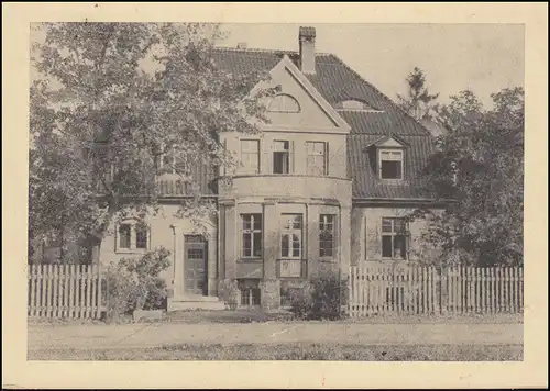 AK École du Parti de district de SED Erfurt - Am Tannenwäldchen, EFFERT 23.11.1947