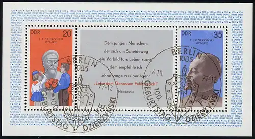 Block 49 Feliks Dserschinskij 1977, ESSt Berlin