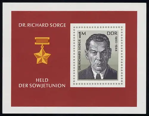 Bloc 44 Richard Wehr 1976, frais de port