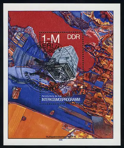 Block 52 Interkosmosprogramm 1978, ESSt Berlin