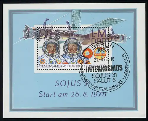 Block 53 Weltraumflug 1978, ESSt Berlin